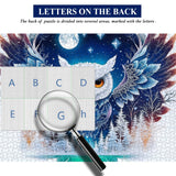 Blue Owl Jigsaw Puzzle 1000 Pieces