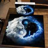 Yin Yang Wolves Jigsaw Puzzle 1000 Pieces