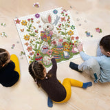 Bunny in Bloom Jigsaw Puzzle 1000 Pieces