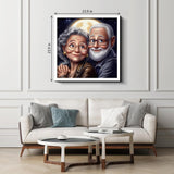 Puzzle Silver Hair Embrace 1000 pièces