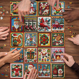 Collezione di tessuti di Natale puzzle puzzle 1000 pezzi