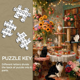 Cozy Cat Cafe Jigsaw Puzzle 1000 Pieces