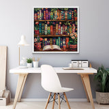 Fantasy Color Bookshelf Jigsaw Puzzles 1000 Pieces