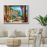 Flower-filled Lakeside Jigsaw Puzzle 1000 Pieces