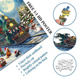 Pezzi di puzzle treno di natale 1000 pezzi