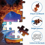 Puzzle Caverne Lumineuse 1000 Pièces