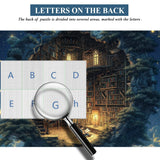 Rompecabezas de nido de libro de noche estrellada, 1000 piezas