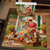 Porch Craft Time Rompecabezas de 1000 piezas