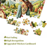 Floral Country Lady Jigsaw Puzzle 1000 Pieces