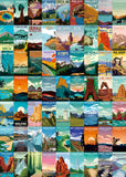 National Parks Jigsaw Puzzle 1000 Pieces