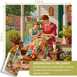 Porch Craft Time Rompecabezas de 1000 piezas