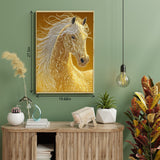 Golden Horse Jigsaw Puzzle 1000 Pieces