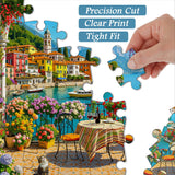 Flower-filled Lakeside Jigsaw Puzzle 1000 Pieces