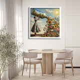 Puzzle con vaso primaverile da 1000 pezzi