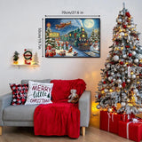 Pezzi di puzzle treno di natale 1000 pezzi