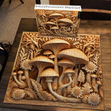 3D Mushroom Relief Jigsaw Puzzle 1000 Pieces