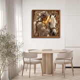 Herbstliches Pferdegalopp-Puzzle 1000 Teile (Kopie)