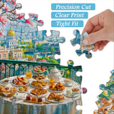 Frühstück in Paris Puzzle 1000 Teile