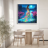 Moonlight Rose Lady Jigsaw Puzzle 1000 Pieces