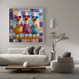 Funny Ducks Jigsaw Puzzle 1000 Pieces