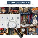 Cat's Library Jigsaw Puzzles 1000 Pieces