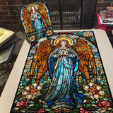 Stained Glass Easter Angel Blessing Jigsaw Puzzle 1000 Pieces