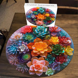 Crystal Succulents Jigsaw Puzzle 1000 Pieces