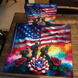 Puzzle Marche éternelle des courageux 1000 pièces