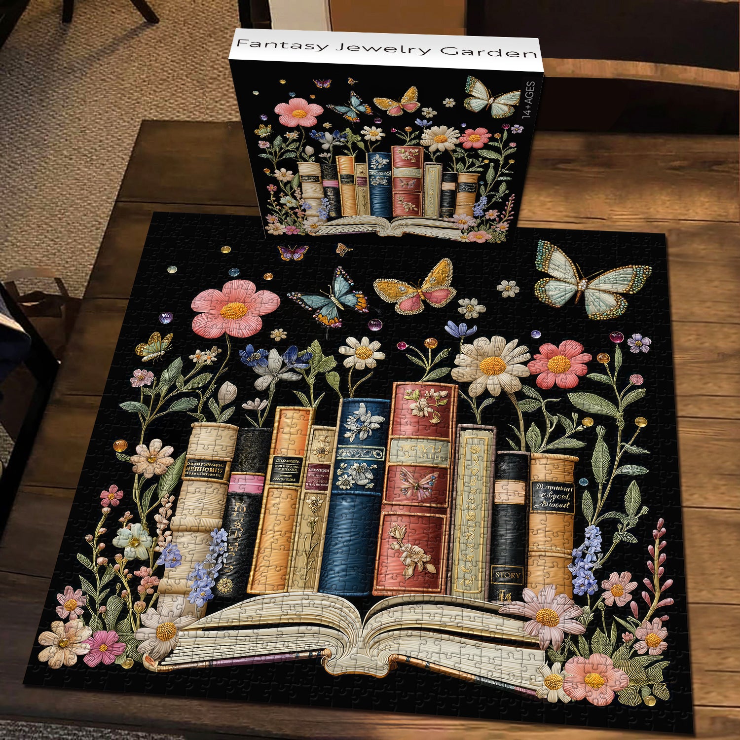 Fantasy Jewelry Garden Jigsaw Puzzle 1000 Pieces Closeteyes