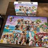 Holiday Dog Jigsaw Puzzle 1000 Pieces