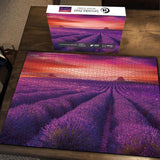 Purple Lavender Jigsaw Puzzle 1000 Pieces