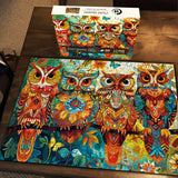 Owlet Quartet Jigsaw Puzzle 1000 Pieces