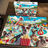 Pooch Pool Party Jigsaw Puzzle 1000 Pieces