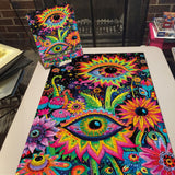 Psychedelic Eyes Jigsaw Puzzle 1000 Pieces