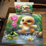 Pezzi del puzzle di splash estivo 1000 pezzi