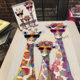 The Giraffe Family Jigsaw Puzzles 1000 Piece