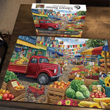 Vibrant Bazaar Jigsaw Puzzle 1000 Pieces