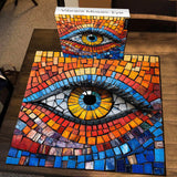 Vibrant Mosaic Eye Jigsaw Puzzles 1000 Piece