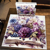 Violettes Träumerei Jigsaw Puzzle 1000 Stücke