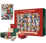 Merry Christmas Cats Advent Calendar Jigsaw Puzzle 1000 Pieces