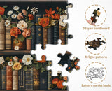 Flowers and Books Jigsaw Puzzles 1000 Piece