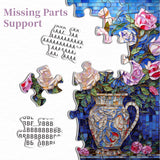 Mosaic of Roses Jigsaw Puzzles 1000 Pieces