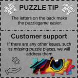 Colorful Parrot Jigsaw Puzzles 1000 Pieces
