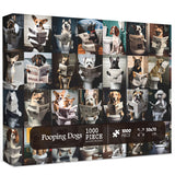 Pooping Dogs Jigsaw Puzzle 1000 Pieces