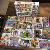 Street Flower Exhibition Jigsaw Puzzle 1000 Pieces
