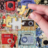 Vintage Telephones Jigsaw Puzzle 1000 Pieces
