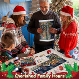 Christmas Countdown Advent Calendar Jigsaw Puzzle 1000 Pieces