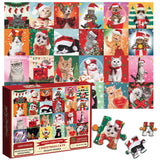 Christmas Cat Jigsaw Puzzles 1000 Pieces