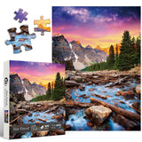 Moraine Lake Landscape Jigsaw Puzzle 1000 Pieces