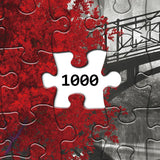 Scarlet Solitude Jigsaw Puzzle 1000 Pieces